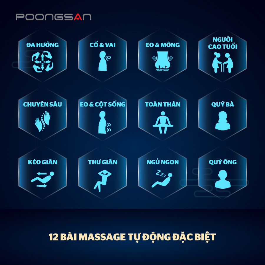 MCP 902 bổ sung 12 b&agrave;i massage tự động đặc biệt